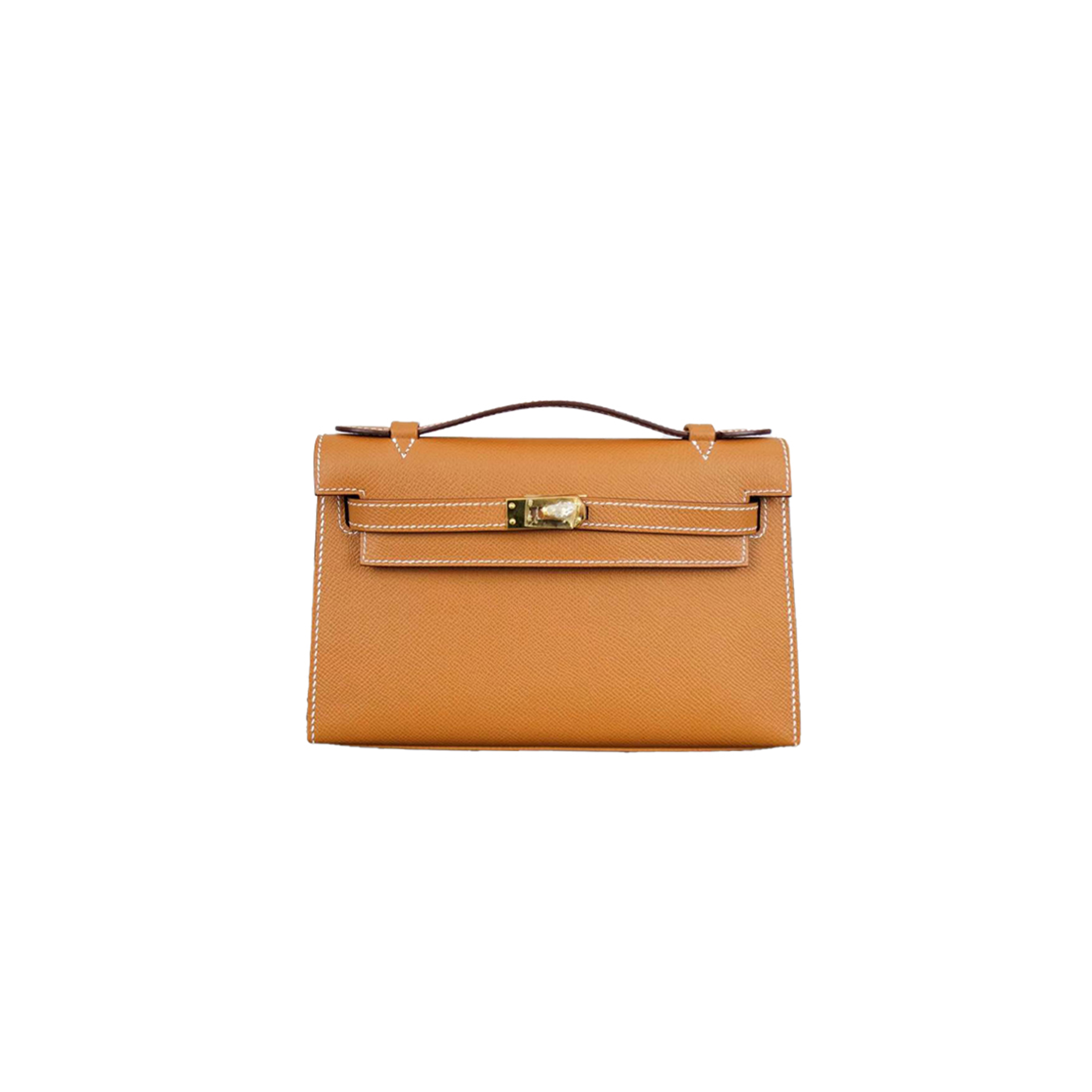 H**mes mini kelly first generation epsom golden brown (22*14*7cm)